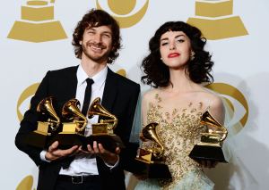 Gotye and Kimbra winning the Grammy's 2013